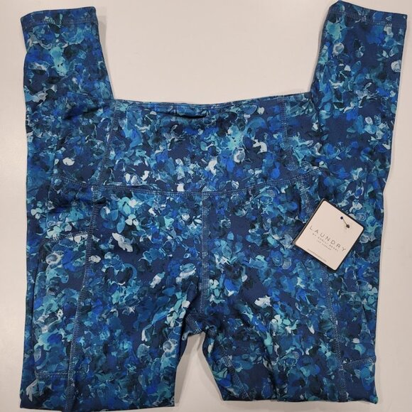 LAUNDRY By Shelli Segal High Waist Leggings with Media Pocket Size :Small - Picture 2 of 9